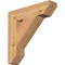 Ekena Millwork Traditional Slat Smooth Bracket, Western Red Cedar, 3 1/2"W x 16"D x 16"H BKT04X16X16TRA06SWR - alternate 1